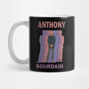 Anthony Bourdain Colour Mug